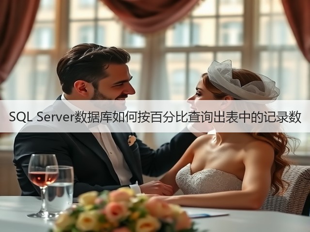 SQL Server数据库如何按百分比查询出表中的记录数(图3) SQL Server数据库如何按百分比查询出表中的记录数(图3)