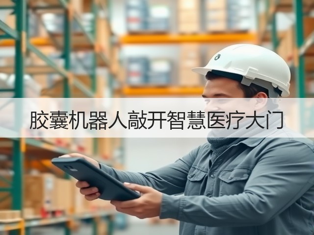 胶囊机器人敲开智慧医疗大门(图2) 胶囊机器人敲开智慧医疗大门(图2)