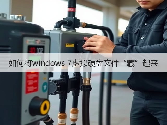 如何将windows 7虚拟硬盘文件“藏”起来(图2) 如何将windows 7虚拟硬盘文件“藏”起来(图2)