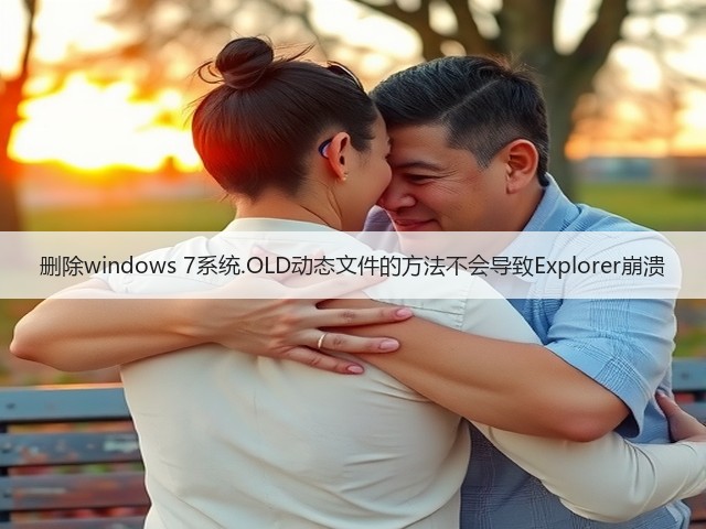 删除windows 7系统.OLD动态文件的方法不会导致Explorer崩溃(图2) 删除windows 7系统.OLD动态文件的方法不会导致Explorer崩溃(图2)