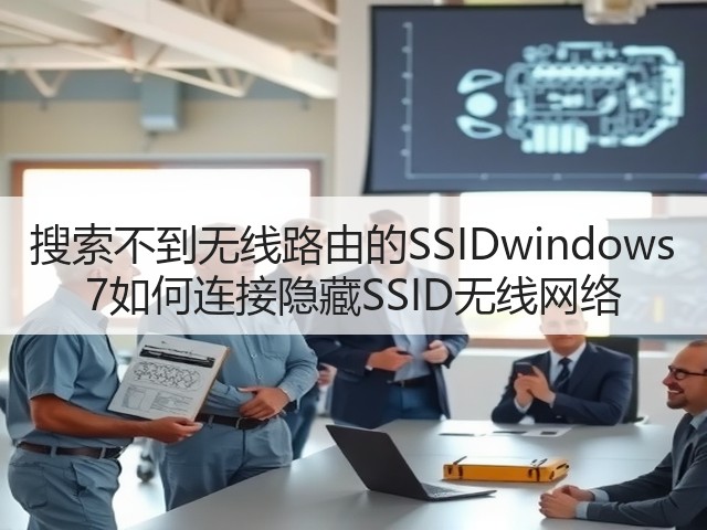 搜索不到无线路由的SSIDwindows 7如何连接隐藏SSID无线网络(图3) 搜索不到无线路由的SSIDwindows 7如何连接隐藏SSID无线网络(图3)