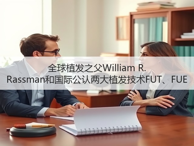 全球植发之父William R. Rassman和国际公认两大植发技术FUT、FUE(图2) 全球植发之父William R. Rassman和国际公认两大植发技术FUT、FUE(图2)