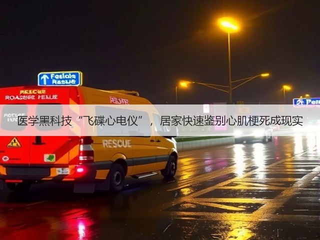 医学黑科技“飞碟心电仪”,居家快速鉴别心肌梗死成现实(图3) 医学黑科技“飞碟心电仪”,居家快速鉴别心肌梗死成现实(图3)