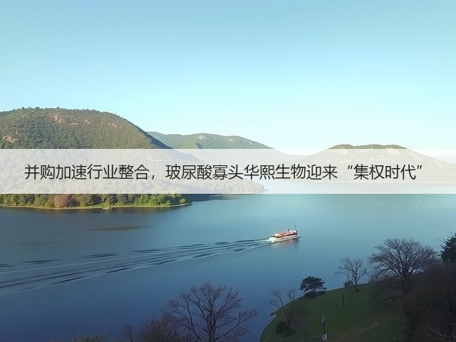 并购加速行业整合,玻尿酸寡头华熙生物迎来“集权时代”(图3) 并购加速行业整合,玻尿酸寡头华熙生物迎来“集权时代”(图3)