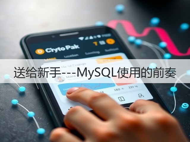 送给新手---MySQL使用的前奏(图2) 送给新手---MySQL使用的前奏(图2)