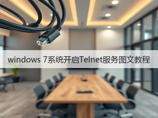 windows 7系统开启Telnet服务图文教程(图1) windows 7系统开启Telnet服务图文教程(图1)