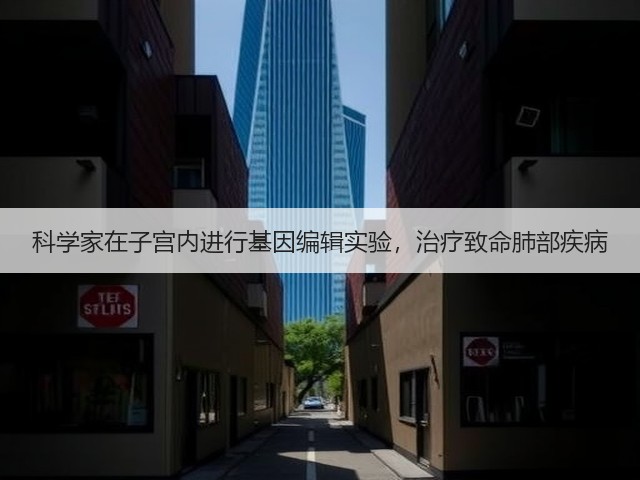 科学家在子宫内进行基因编辑实验,治疗致命肺部疾病(图3) 科学家在子宫内进行基因编辑实验,治疗致命肺部疾病(图3)