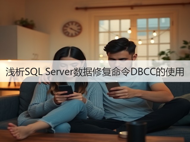 浅析SQL Server数据修复命令DBCC的使用(图3) 浅析SQL Server数据修复命令DBCC的使用(图3)