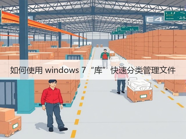 如何使用 windows 7“库”快速分类管理文件(图3) 如何使用 windows 7“库”快速分类管理文件(图3)