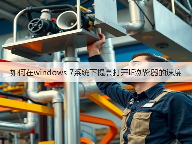 如何在windows 7系统下提高打开IE浏览器的速度(图2)