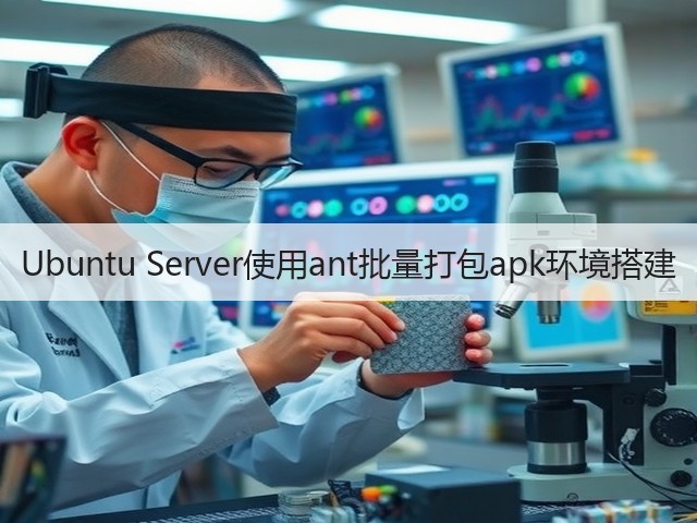 Ubuntu Server使用ant批量打包apk环境搭建(图3) Ubuntu Server使用ant批量打包apk环境搭建(图3)