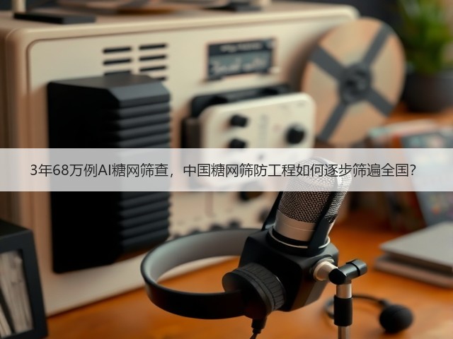 3年68万例AI糖网筛查,中国糖网筛防工程如何逐步筛遍全国?(图1) 3年68万例AI糖网筛查,中国糖网筛防工程如何逐步筛遍全国?(图1)