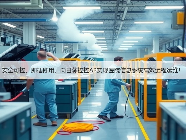 安全可控,即插即用,向日葵控控A2实现医院信息系统高效远程运维!(图1) 安全可控,即插即用,向日葵控控A2实现医院信息系统高效远程运维!(图1)