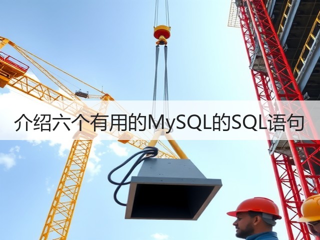 介绍六个有用的MySQL的SQL语句(图3) 介绍六个有用的MySQL的SQL语句(图3)
