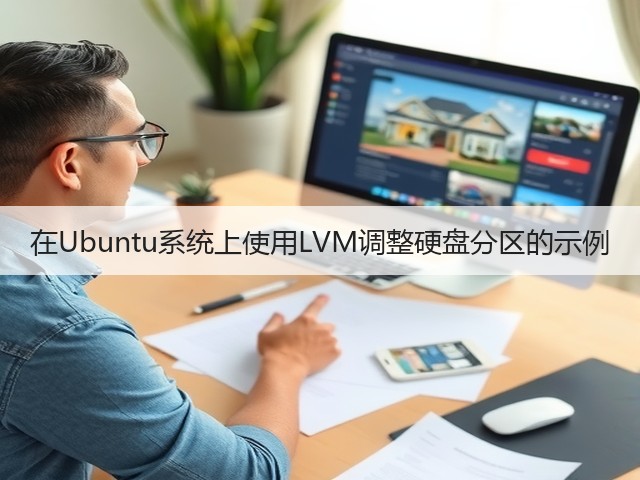 在Ubuntu系统上使用LVM调整硬盘分区的示例(图1) 在Ubuntu系统上使用LVM调整硬盘分区的示例(图1)