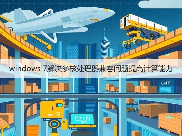 windows 7解决多核处理器兼容问题提高计算能力(图2) windows 7解决多核处理器兼容问题提高计算能力(图2)