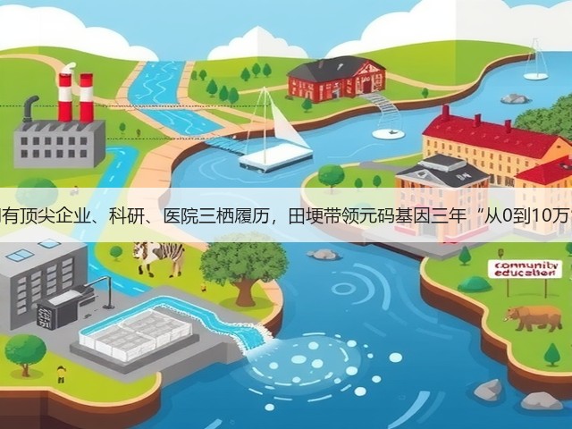 拥有顶尖企业、科研、医院三栖履历,田埂带领元码基因三年“从0到10万”(图3) 拥有顶尖企业、科研、医院三栖履历,田埂带领元码基因三年“从0到10万”(图3)