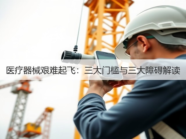 医疗器械艰难起飞:三大门槛与三大障碍解读(图2) 医疗器械艰难起飞:三大门槛与三大障碍解读(图2)