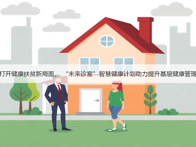 科技打开健康扶贫新局面, “未来诊室”智慧健康计划助力提升基层健康管理水平(图1) 科技打开健康扶贫新局面, “未来诊室”智慧健康计划助力提升基层健康管理水平(图1)