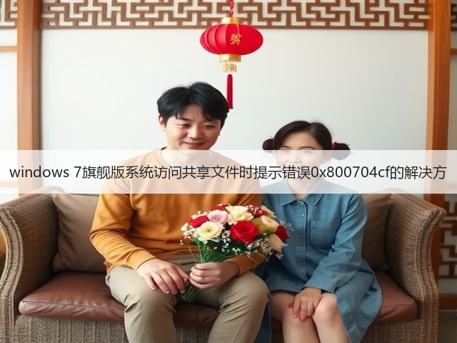 windows 7旗舰版系统访问共享文件时提示错误0x800704cf的解决方(图3) windows 7旗舰版系统访问共享文件时提示错误0x800704cf的解决方(图3)