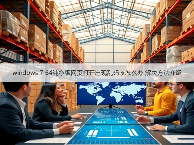 windows 7 64纯净版网页打开出现乱码该怎么办 解决方法介绍(图3) windows 7 64纯净版网页打开出现乱码该怎么办 解决方法介绍(图3)