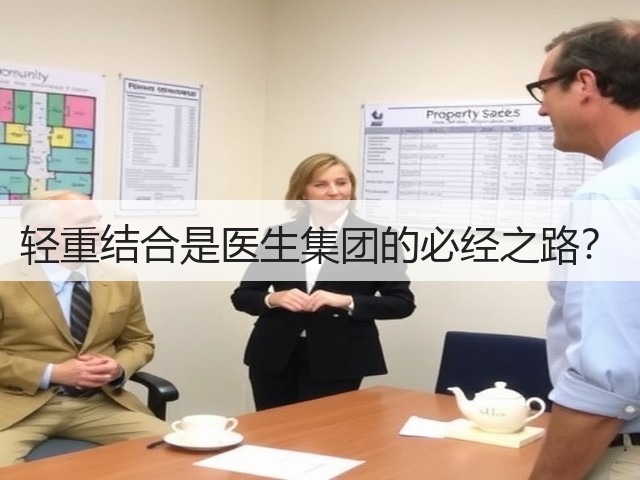轻重结合是医生集团的必经之路?(图3) 轻重结合是医生集团的必经之路?(图3)