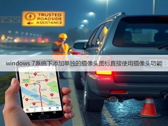 windows 7系统下添加单独的摄像头图标直接使用摄像头功能(图2)