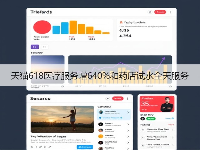 天猫618医疗服务增640%和药店试水全天服务(图1) 天猫618医疗服务增640%和药店试水全天服务(图1)