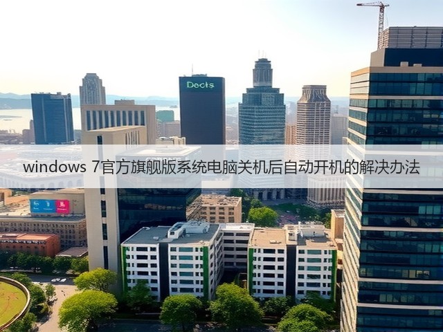 windows 7官方旗舰版系统电脑关机后自动开机的解决办法(图2) windows 7官方旗舰版系统电脑关机后自动开机的解决办法(图2)