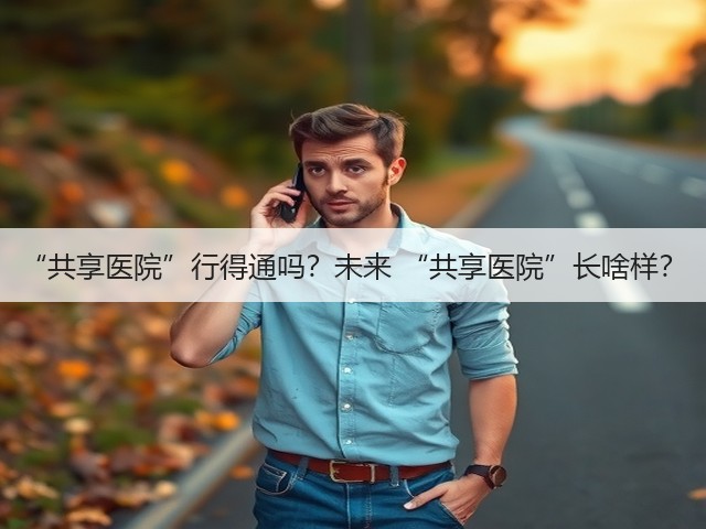 “共享医院”行得通吗?未来 “共享医院”长啥样?(图3) “共享医院”行得通吗?未来 “共享医院”长啥样?(图3)