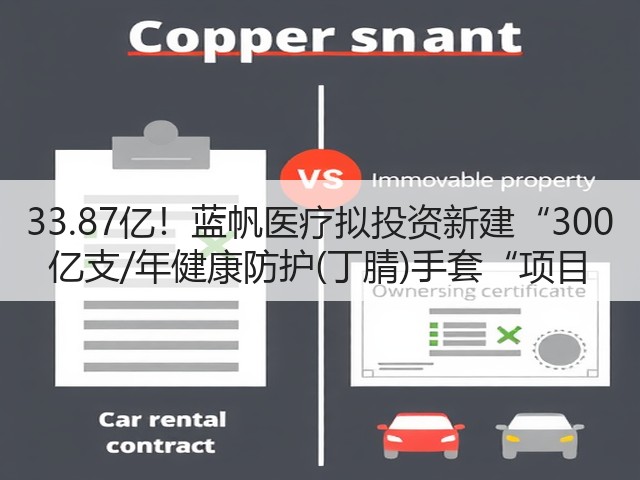 33.87亿!蓝帆医疗拟投资新建“300 亿支/年健康防护(丁腈)手套“项目(图2) 33.87亿!蓝帆医疗拟投资新建“300 亿支/年健康防护(丁腈)手套“项目(图2)