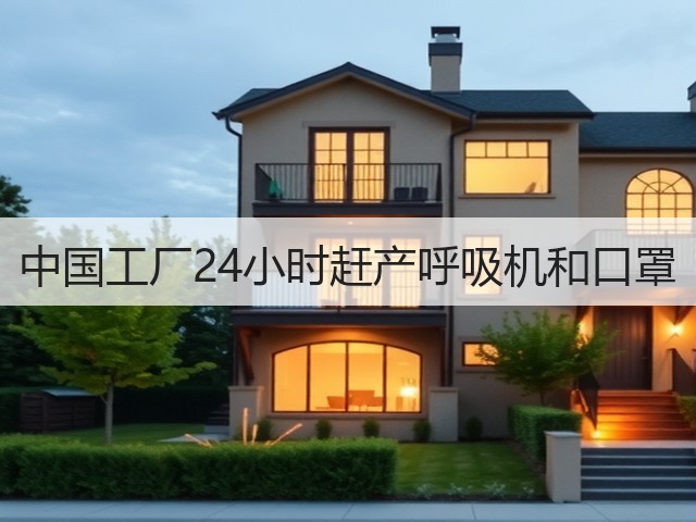 中国工厂24小时赶产呼吸机和口罩(图3) 中国工厂24小时赶产呼吸机和口罩(图3)