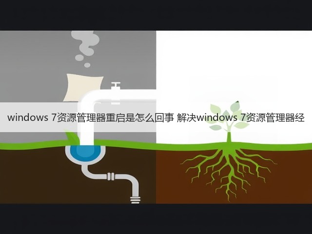 windows 7资源管理器重启是怎么回事 解决windows 7资源管理器经(图2) windows 7资源管理器重启是怎么回事 解决windows 7资源管理器经(图2)