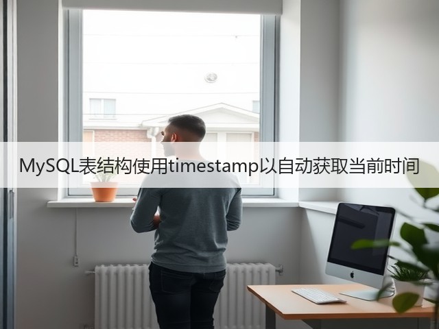MySQL表结构使用timestamp以自动获取当前时间(图2) MySQL表结构使用timestamp以自动获取当前时间(图2)