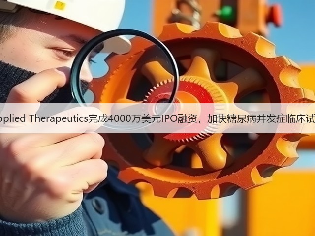 Applied Therapeutics完成4000万美元IPO融资,加快糖尿病并发症临床试验(图1) Applied Therapeutics完成4000万美元IPO融资,加快糖尿病并发症临床试验(图1)