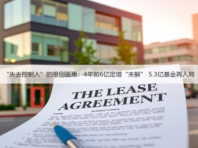 “失去控制人”的思创医惠:4年前6亿定增“未解” 5.3亿基金再入局(图2) “失去控制人”的思创医惠:4年前6亿定增“未解” 5.3亿基金再入局(图2)