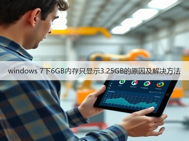 windows 7下6GB内存只显示3.25GB的原因及解决方法(图3) windows 7下6GB内存只显示3.25GB的原因及解决方法(图3)