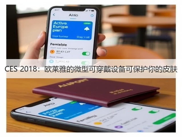 CES 2018：欧莱雅的微型可穿戴设备可保护你的皮肤(图1)
