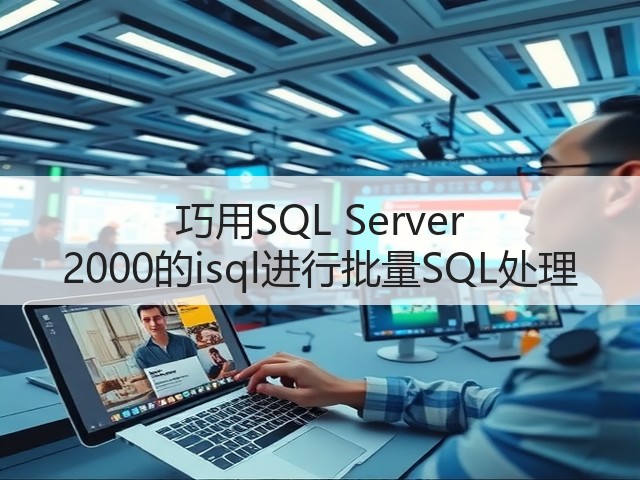 巧用SQL Server 2000的isql进行批量SQL处理(图3) 巧用SQL Server 2000的isql进行批量SQL处理(图3)
