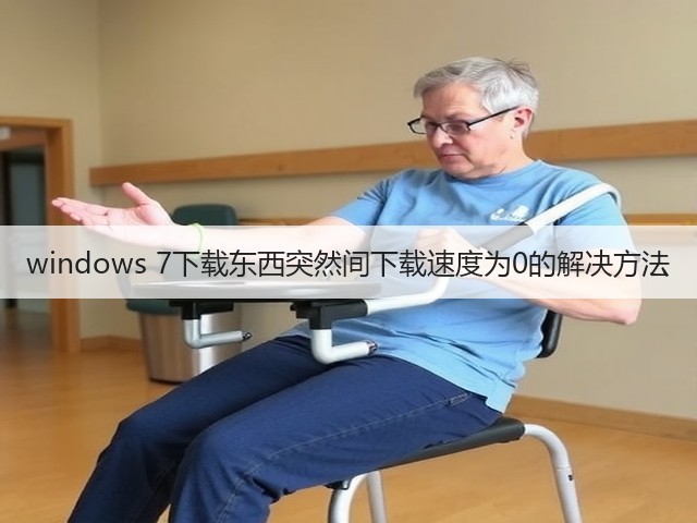 windows 7下载东西突然间下载速度为0的解决方法(图3) windows 7下载东西突然间下载速度为0的解决方法(图3)