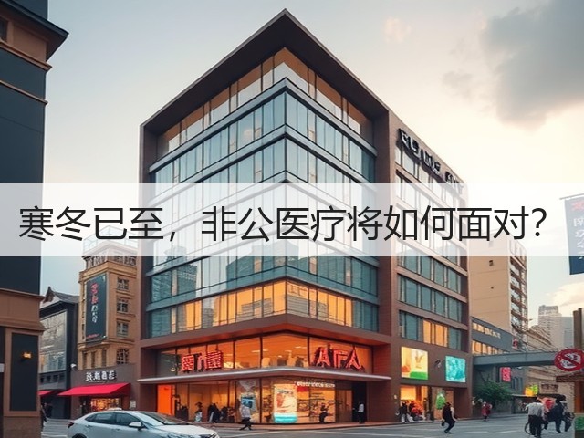 寒冬已至,非公医疗将如何面对?(图2) 寒冬已至,非公医疗将如何面对?(图2)