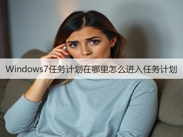 Windows7任务计划在哪里怎么进入任务计划(图2) Windows7任务计划在哪里怎么进入任务计划(图2)
