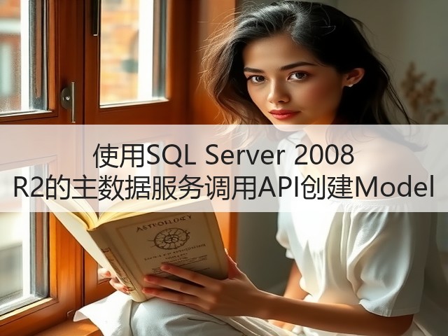 使用SQL Server 2008 R2的主数据服务调用API创建Model(图1) 使用SQL Server 2008 R2的主数据服务调用API创建Model(图1)