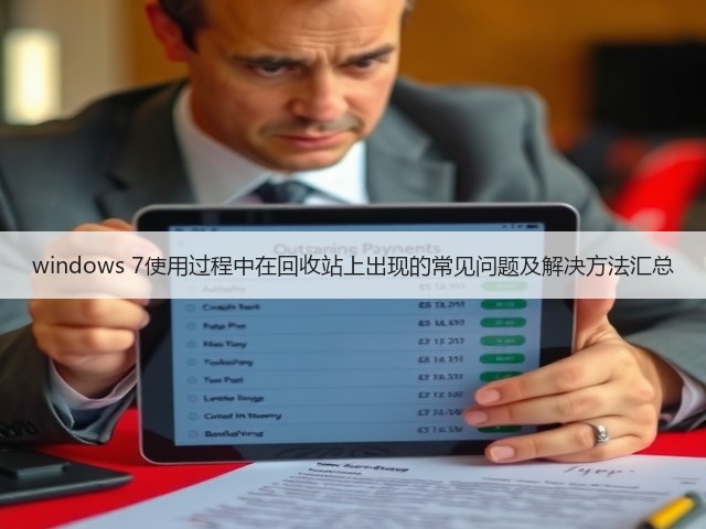windows 7使用过程中在回收站上出现的常见问题及解决方法汇总(图1) windows 7使用过程中在回收站上出现的常见问题及解决方法汇总(图1)