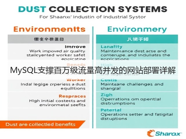 MySQL支撑百万级流量高并发的网站部署详解(图1) MySQL支撑百万级流量高并发的网站部署详解(图1)