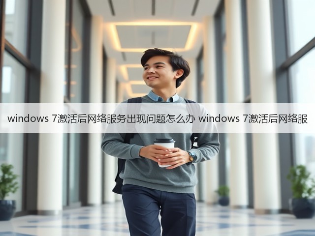 windows 7激活后网络服务出现问题怎么办 windows 7激活后网络服(图2) windows 7激活后网络服务出现问题怎么办 windows 7激活后网络服(图2)