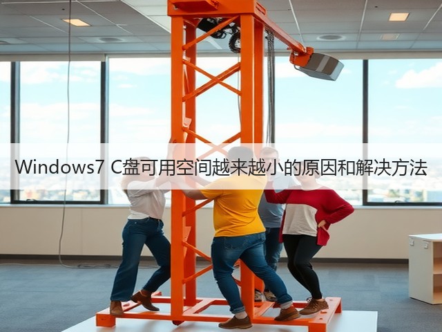 Windows7 C盘可用空间越来越小的原因和解决方法(图2) Windows7 C盘可用空间越来越小的原因和解决方法(图2)