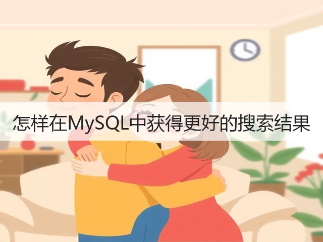 怎样在MySQL中获得更好的搜索结果(图1) 怎样在MySQL中获得更好的搜索结果(图1)