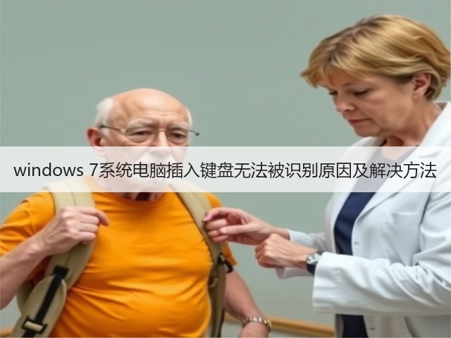 windows 7系统电脑插入键盘无法被识别原因及解决方法(图1)