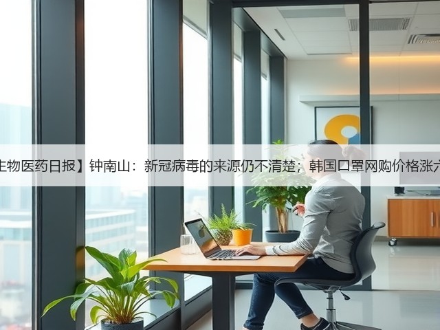 【生物医药日报】钟南山:新冠病毒的来源仍不清楚;韩国口罩网购价格涨六倍(图2) 【生物医药日报】钟南山:新冠病毒的来源仍不清楚;韩国口罩网购价格涨六倍(图2)